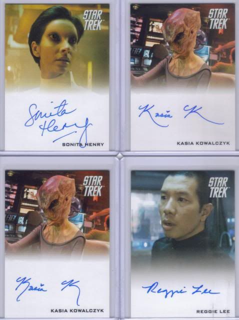 2014 Star Trek Movies Autograph Card Jeffrey Byron As Test Administrator 