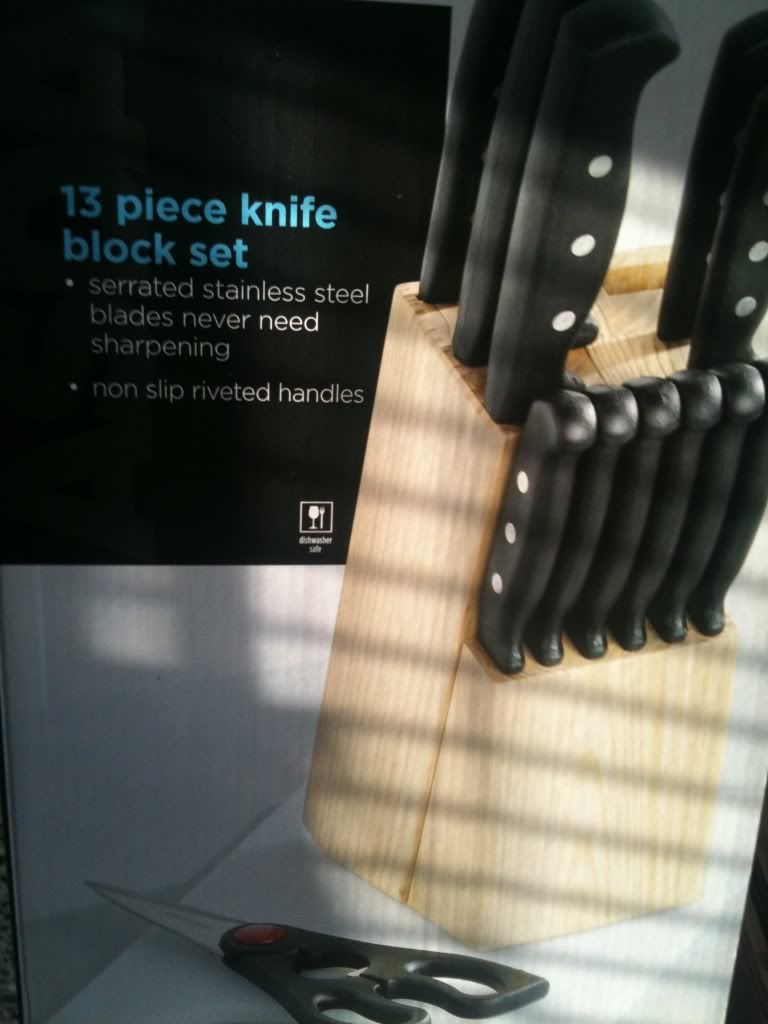 asda kitchen knives set