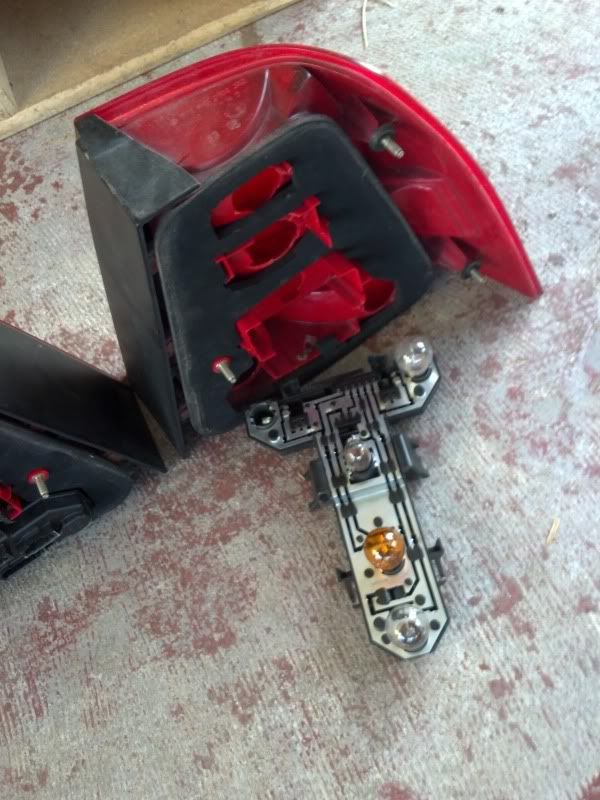 MK4 Jetta tails candy red painted VW Vortex Volkswagen Forum