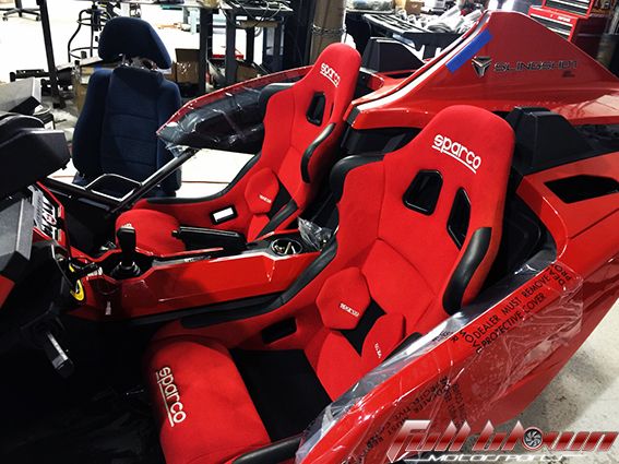 polaris slingshot sparco seats