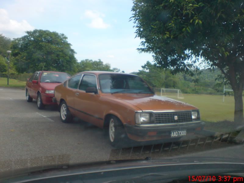 A friend spotted this Isuzu Gemini Coupe