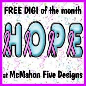 This digi was created as a FREEBIE GIFT to remind all women to check themselves each month for breast health.  Please accept this digi and grab the code for your own blog to help spread awareness this month!