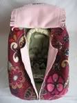 Marron Flowers Carseat Cover *Free Shipping!*