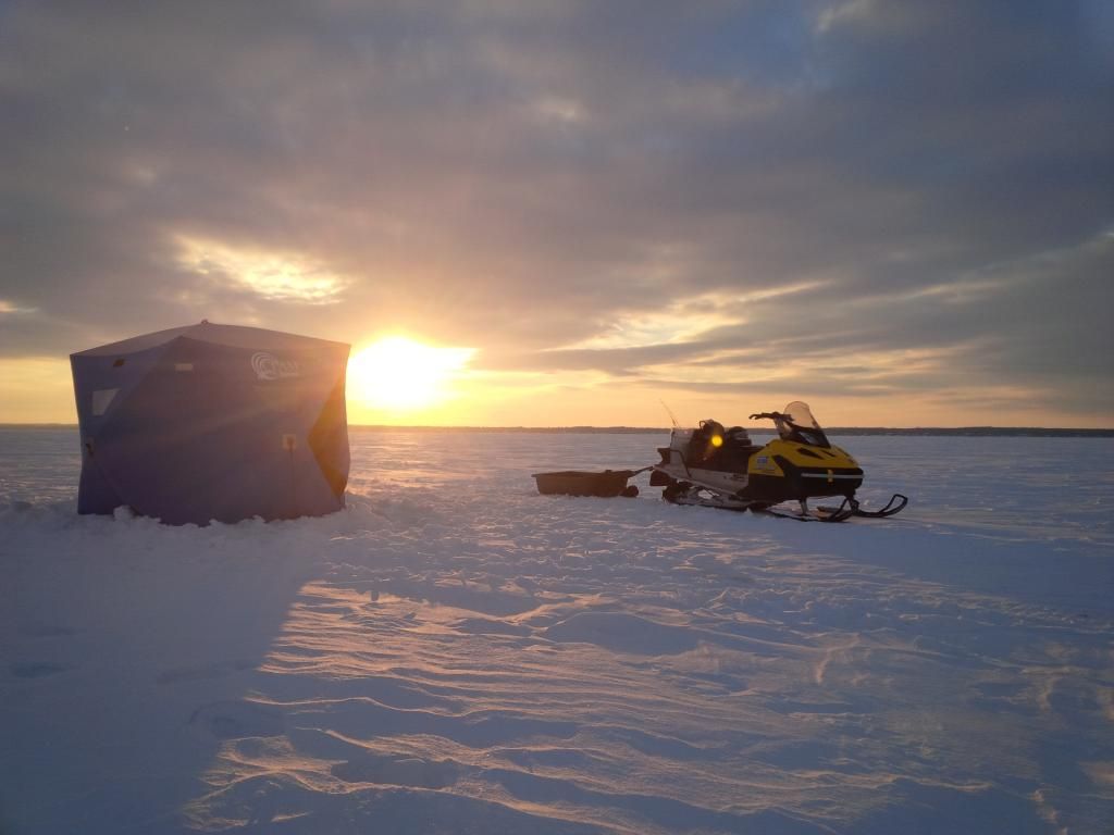 What's the best new snowmobile for ice fishing?
