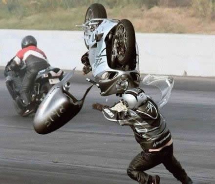 funny motorbike accidents. Re: Eddie#39;s some funny  not