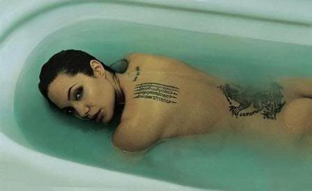 lindsay lohan in bathtub