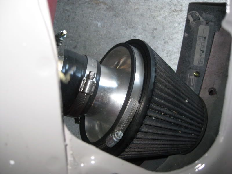 FS custom k20/k24 cold air intake, velocity stack, aem , samco, k and