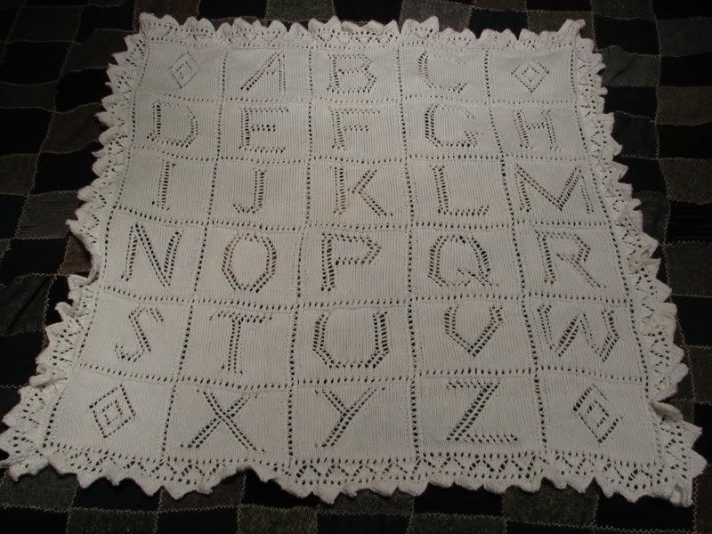 Alphabet Blanket