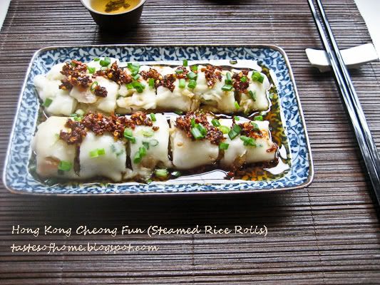 Steamed Rice Rolls