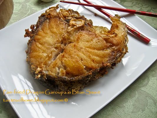 Chinese Pan-fried Dragon Garoupa