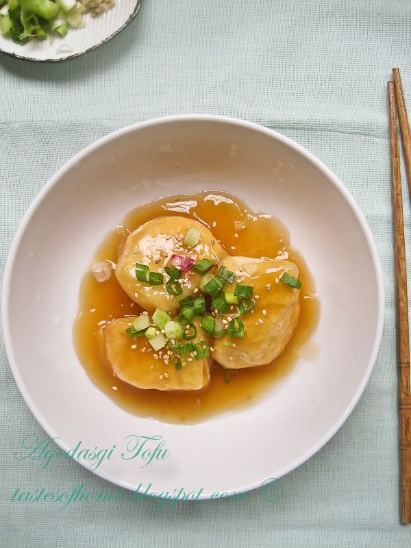 how to make agedashi tofu