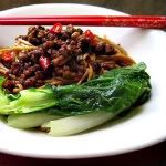 Noodles with Spicy Ground Pork Recipe