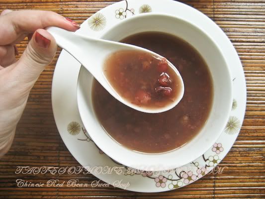 Chinese red bean soup recipes