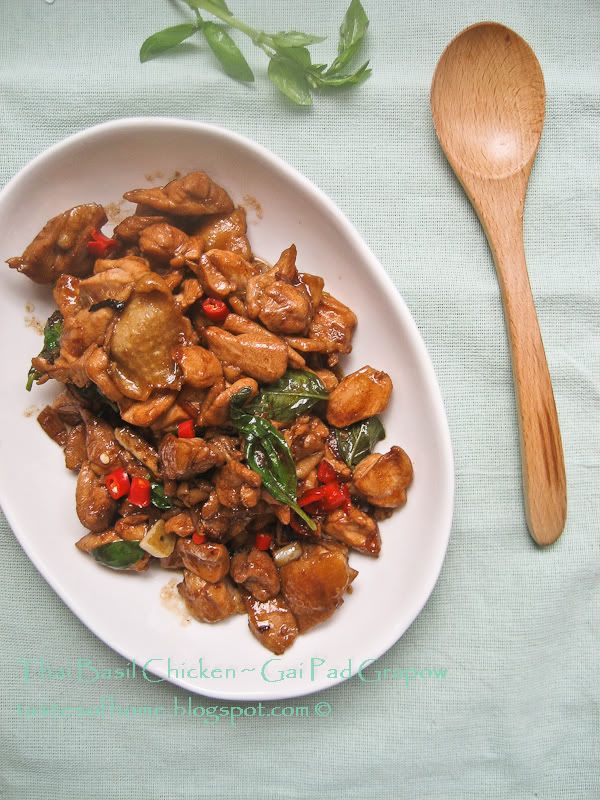 Thai basil chicken