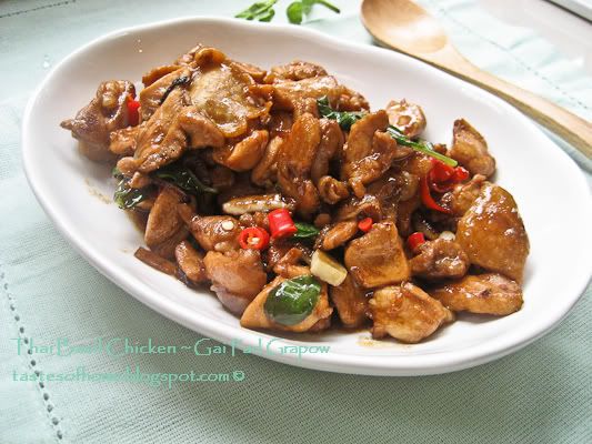 Thai basil chicken