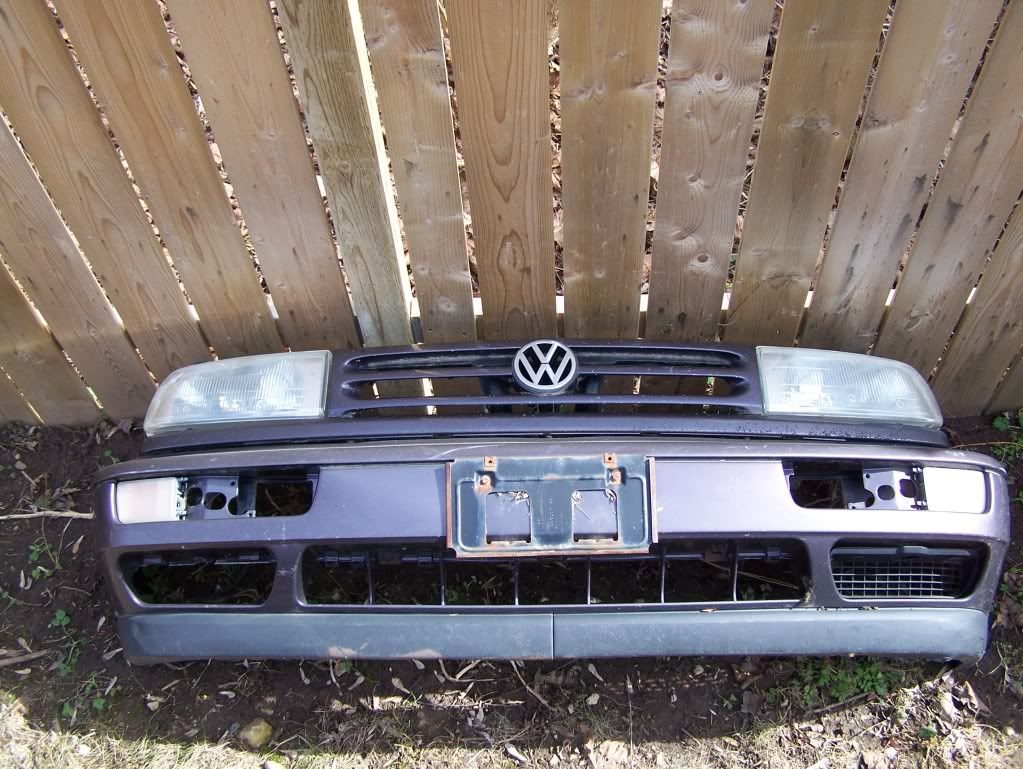 mk3 Jetta front clip purple