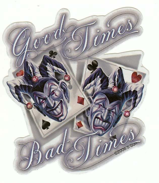 good times bad times tattoo