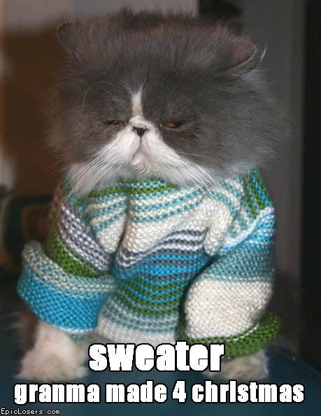 funny christmas photo: Sweater sweater_grandma_made_for_christmas_.jpg