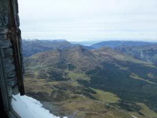 View from Middle of Eiger North Wall