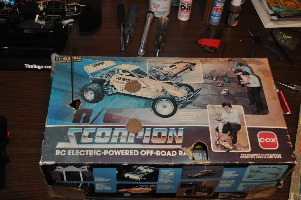 cox scorpion rc car