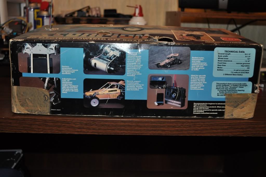 cox scorpion rc car