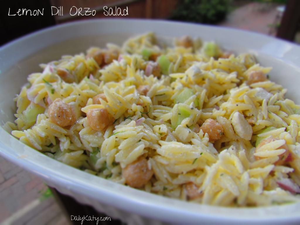 Lemon Dill Orzo Salad 3