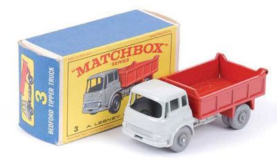 Moko Lesney Matchbox 3b Bedford Tipper Truck