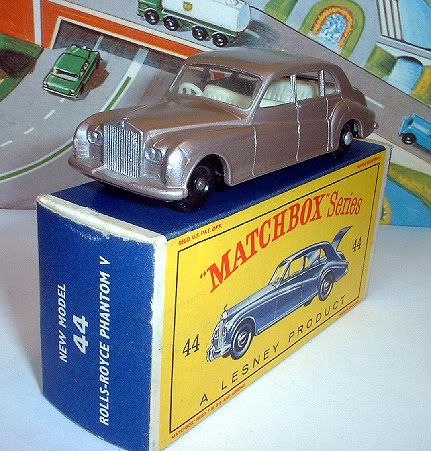 Lesney Matchbox 44b Rolls Royce Phantom V