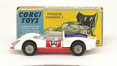 corgi porsche carrera 6