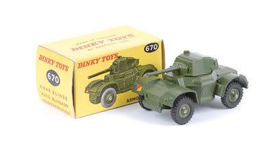 dinky armoured car