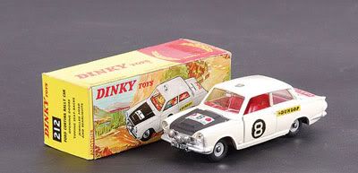 Ford Cortina Lotus Rally Cars East Africa Safari on Meccano Dinky Diecast No 212 Ford Cortina Rally Car