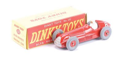 dinky toys alfa romeo 232