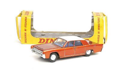 dinky toys lincoln continental