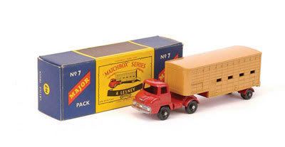 Matchbox M7A Thames Trader Cattle Truck reproduction ramp