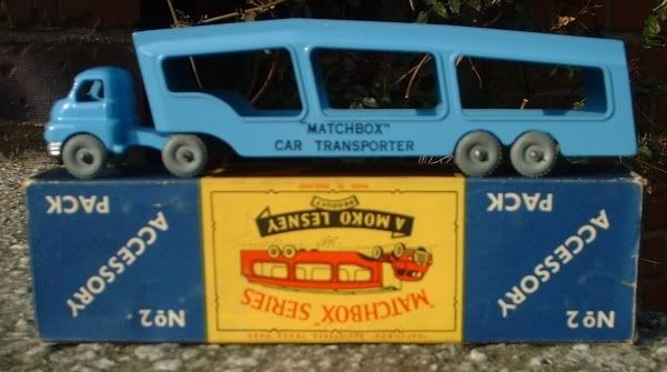 matchbox bedford car transporter
