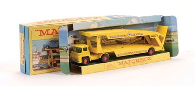 guy warrior car transporter lesney