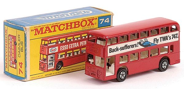 Matchbox Superfast MB74-b Daimler Fleetline Bus