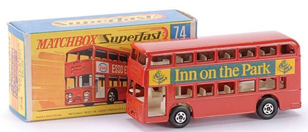 Matchbox Superfast MB74-b Daimler Fleetline Bus