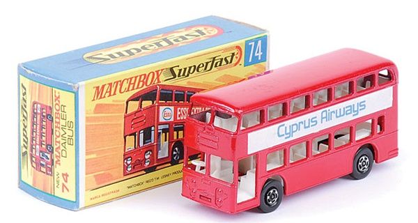 Matchbox Superfast MB74-b Daimler Fleetline Bus