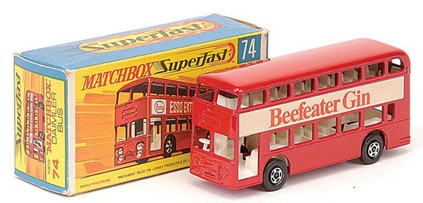 Matchbox Superfast MB74-b Daimler Fleetline Bus