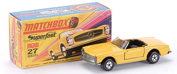 matchbox mercedes 230sl