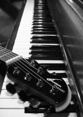 guitar and piano Pictures, Images and Photos