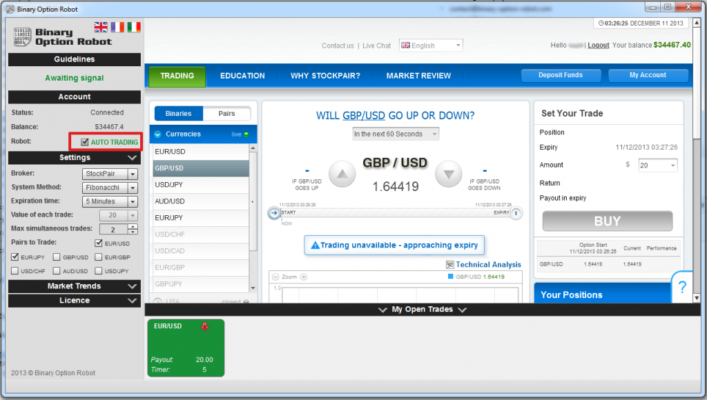 binary options trading signals