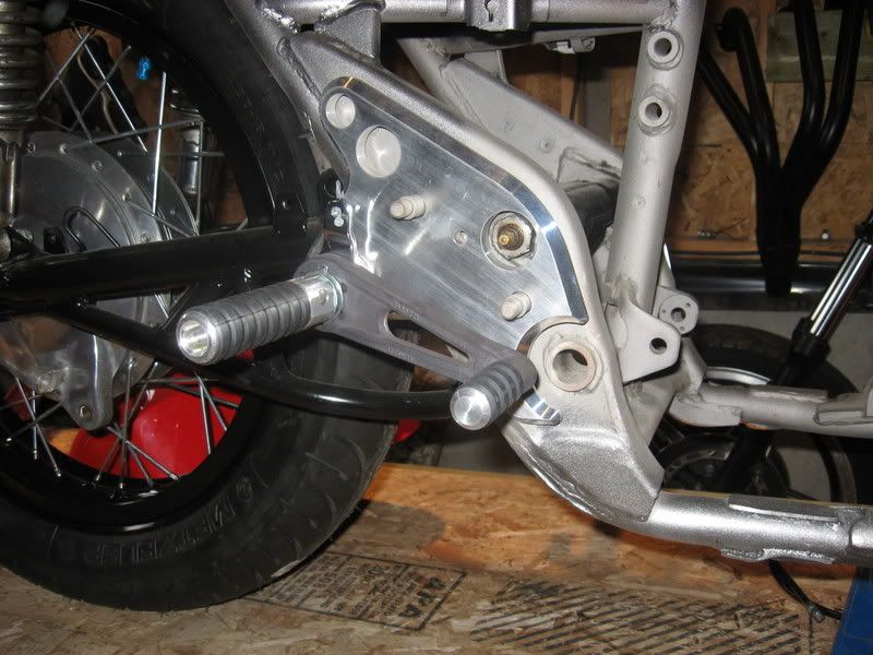 Rear Sets On My Yamaha XS650