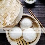 Chinese Steamed Lotus Buns