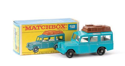 Moko Lesney Matchbox 12c Land Rover safari