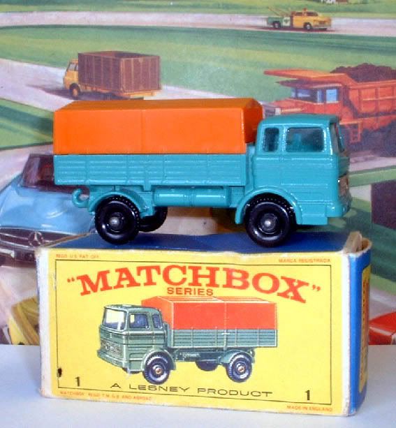 Lesney Matchbox 1e Mercedes truck