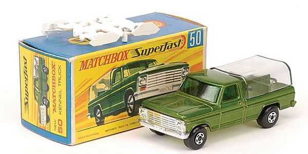 Matchbox Superfast MB50-c Ford Kennel Truck