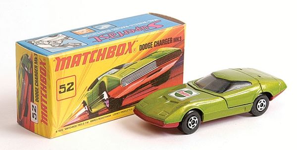 Matchbox Superfast MB52-c Dodge Charger Mk III