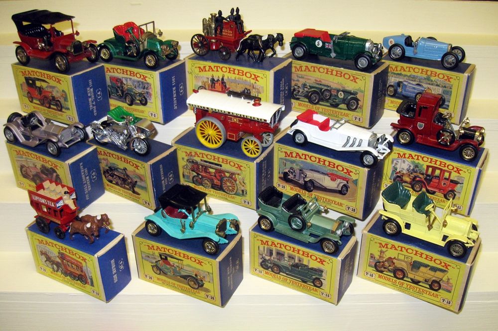 Early Models of Yesteryear boxes